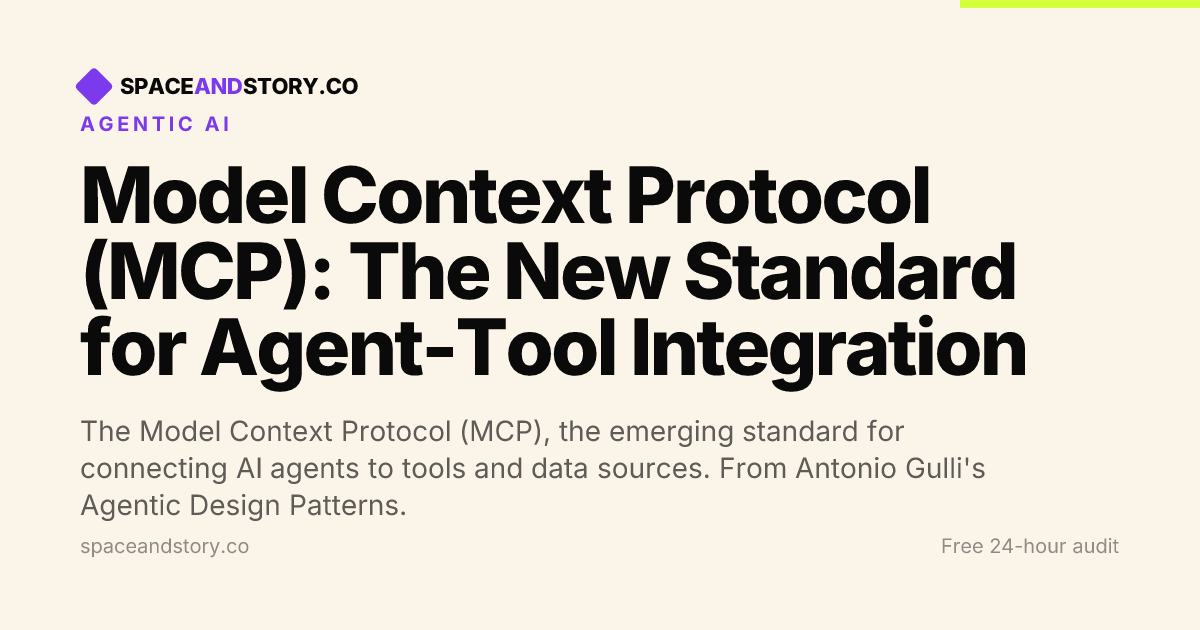 Model Context Protocol (MCP): The New Standard for Agent-Tool Integration
